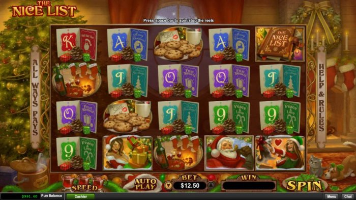 The Nice List by All Online Pokies