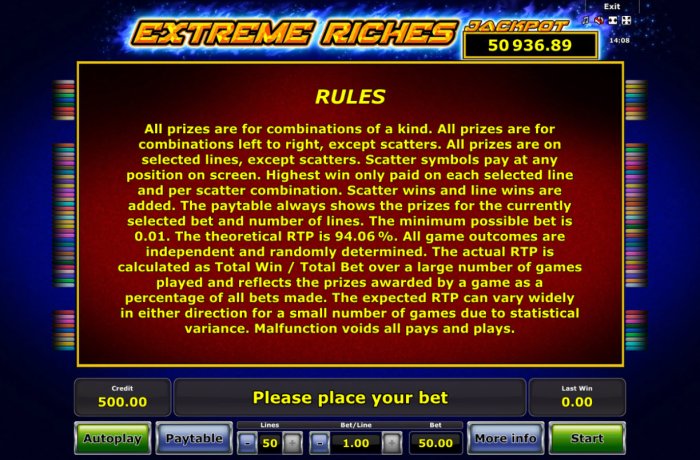 Extreme Riches screenshot