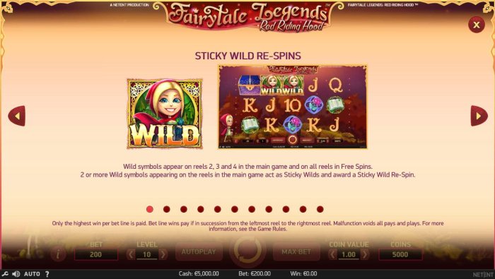 Fairytale Legends Red Riding Hood by All Online Pokies