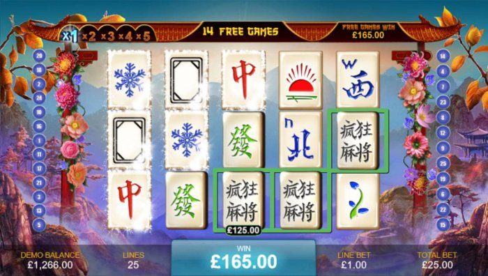 Multiple winning paylines triggers a big win during the free games bonus feature! by All Online Pokies