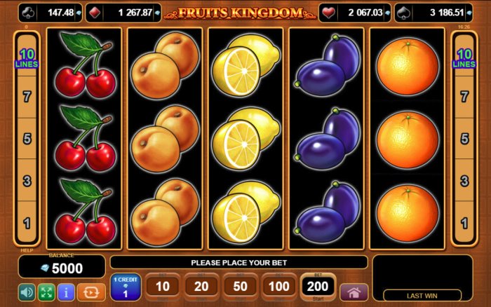 All Online Pokies image of Fruits Kingdom