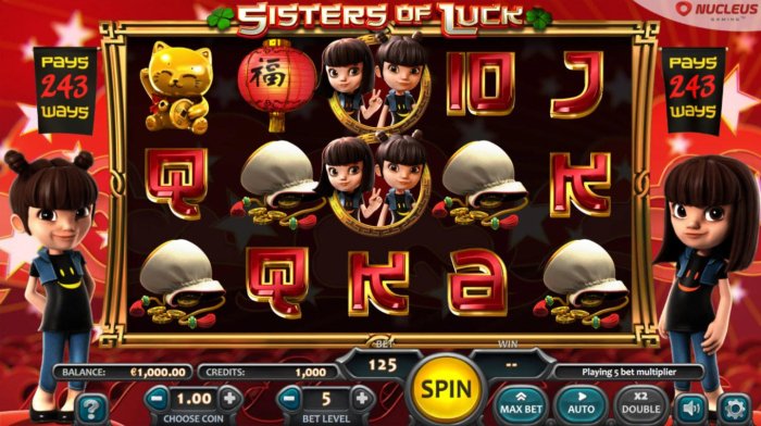 All Online Pokies image of Sisters of Luck