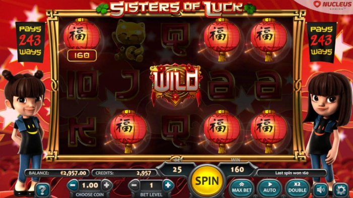 All Online Pokies image of Sisters of Luck