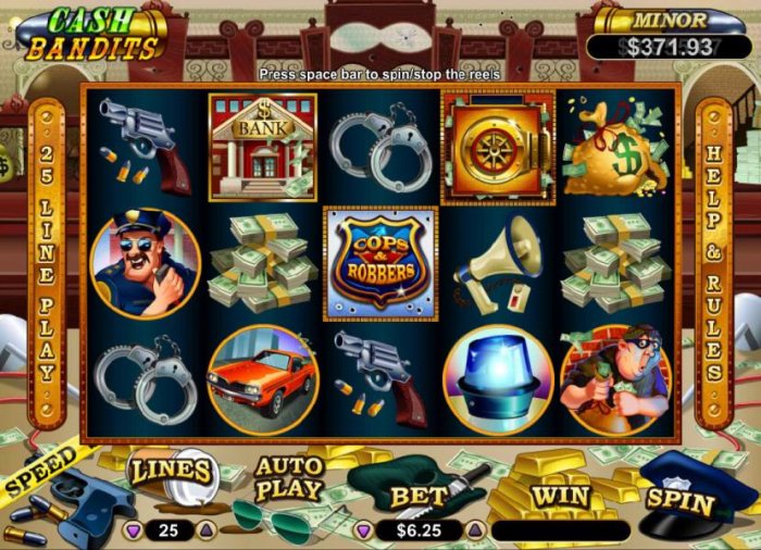 Cash Bandits by All Online Pokies