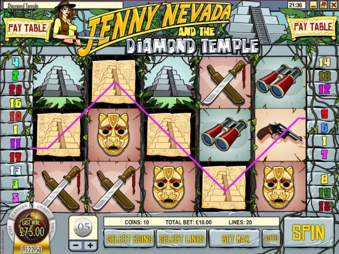 Images of Jenny Nevada and the Diamond Temple