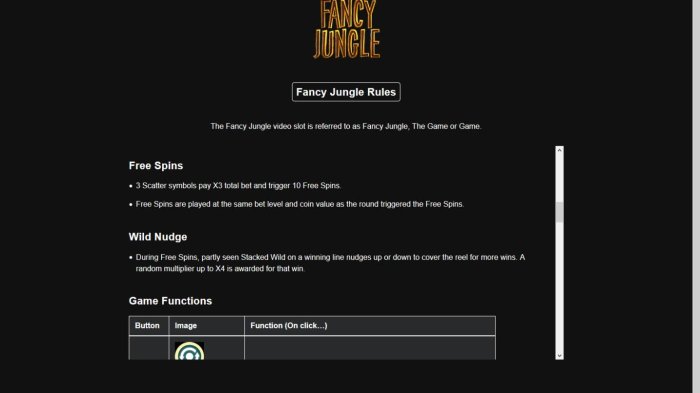 Fancy Jungle screenshot