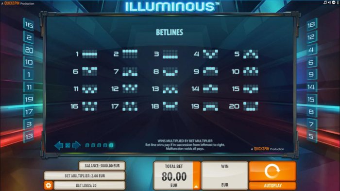 Illuminous screenshot
