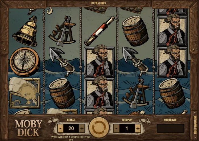 All Online Pokies image of Moby Dick