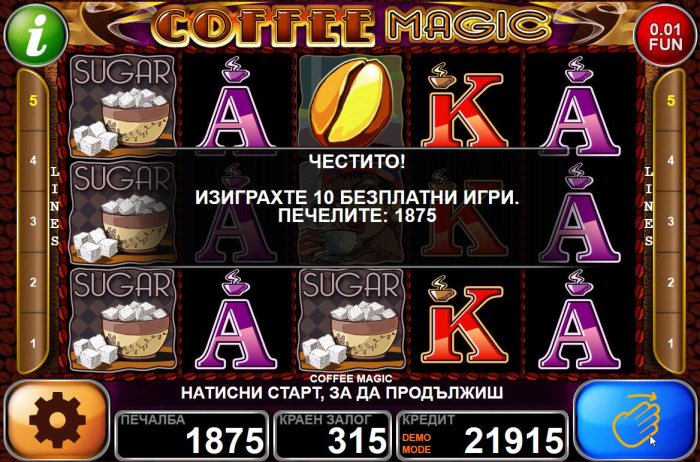 Coffee Magic by All Online Pokies