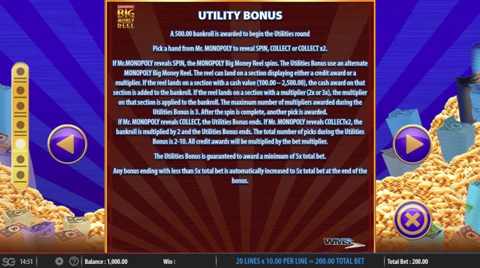 Bonus Game Rules - All Online Pokies