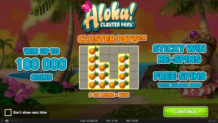Images of Aloha Cluster Pays