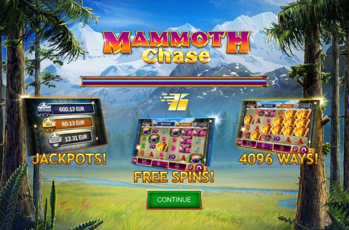 All Online Pokies image of Mammoth Chase