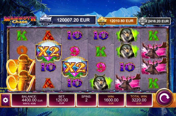 Mammoth Chase by All Online Pokies