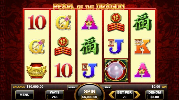 Pearl of the Dragon by All Online Pokies