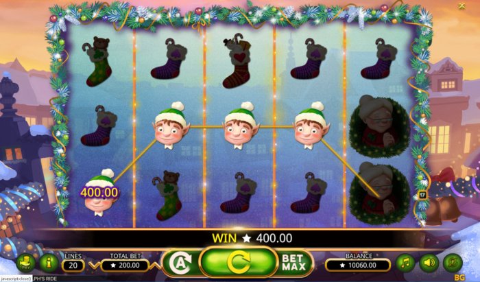 All Online Pokies image of Rudolph's Ride