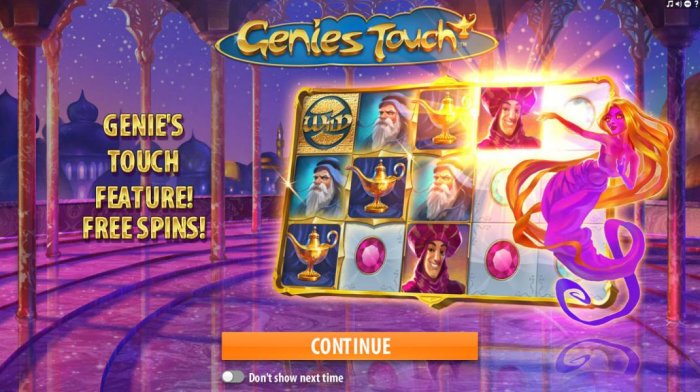 Genie's Touch screenshot