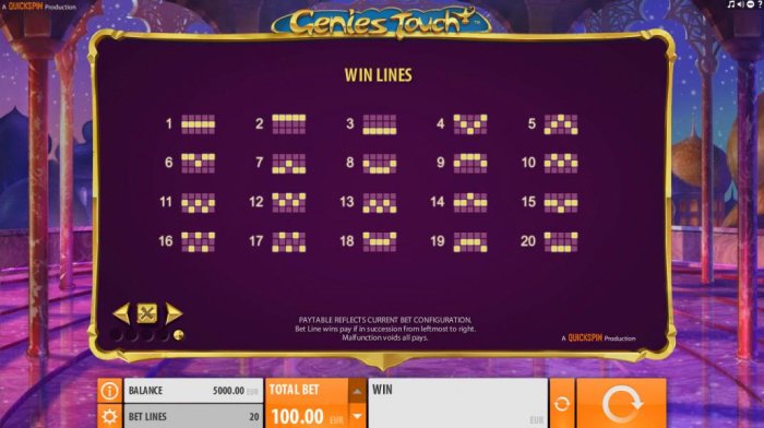All Online Pokies image of Genie's Touch