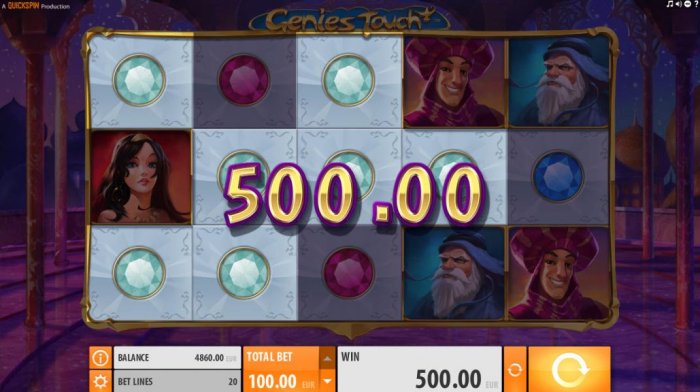 All Online Pokies image of Genie's Touch