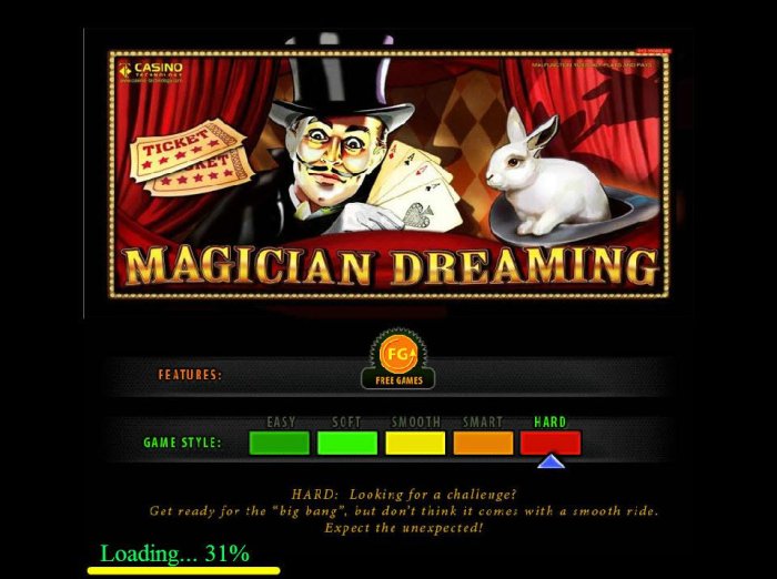 All Online Pokies image of Magician Dreaming