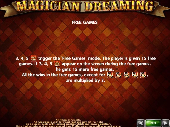 All Online Pokies image of Magician Dreaming