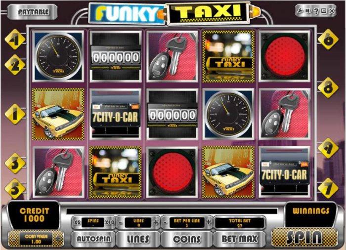 Funky Taxi screenshot
