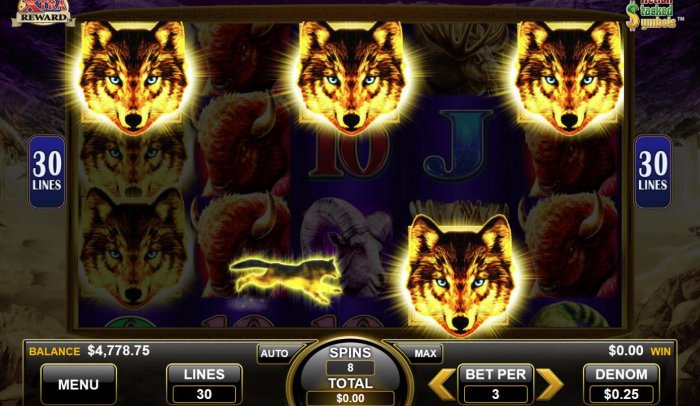Golden Wolves by All Online Pokies