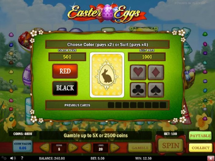 Easter Eggs by All Online Pokies