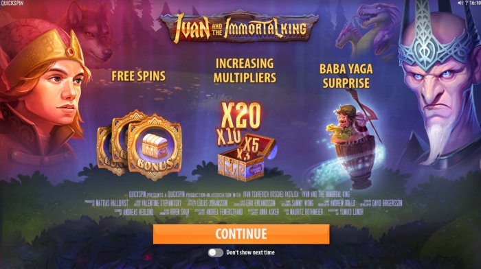 All Online Pokies image of Ivan and the Immortal King