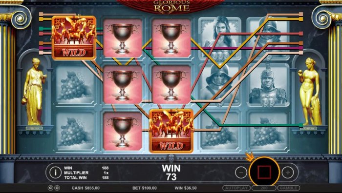 All Online Pokies image of Glorious Rome