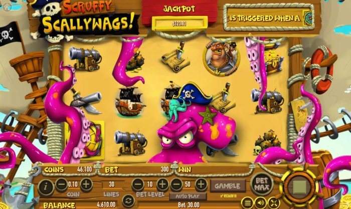 Octopus feature triggered - All Online Pokies