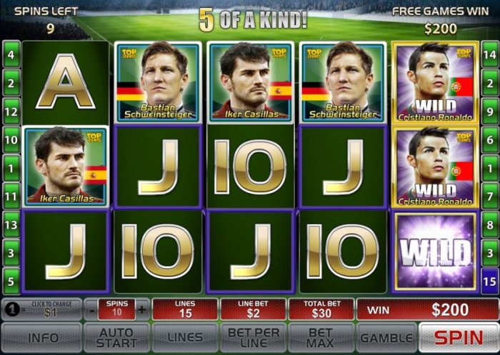 Top Trumps World Football Stars 2014 by All Online Pokies