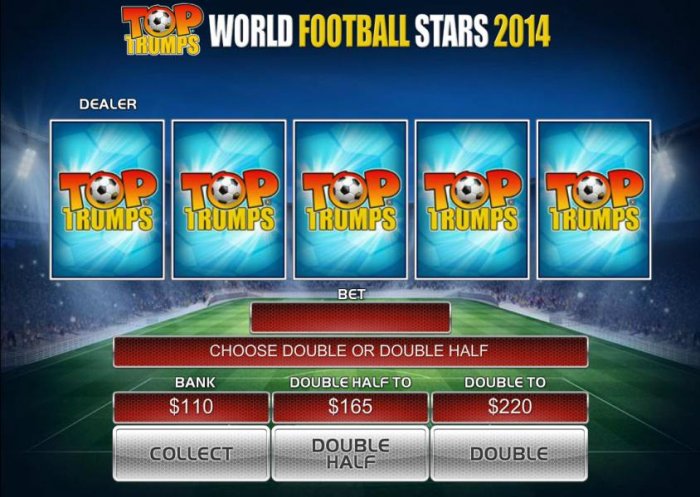 Double-up feature game board by All Online Pokies