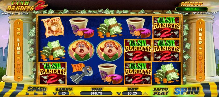 Cash Bandits 2 by All Online Pokies
