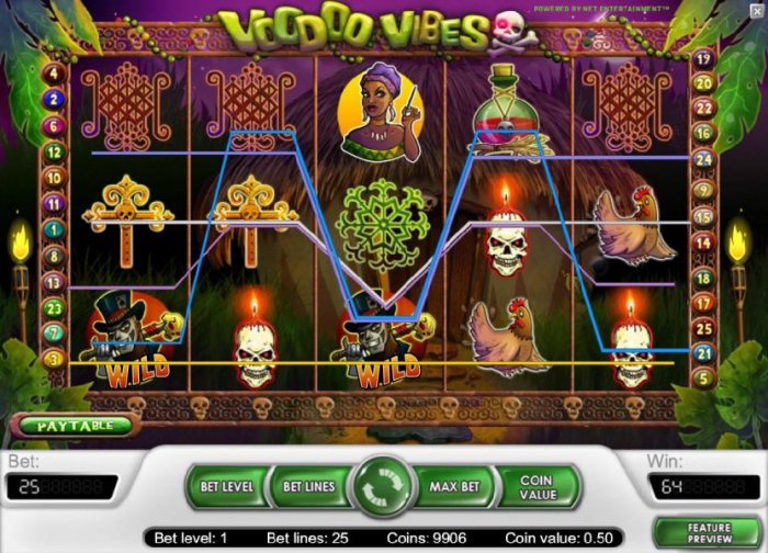 All Online Pokies image of Voodoo Vibes