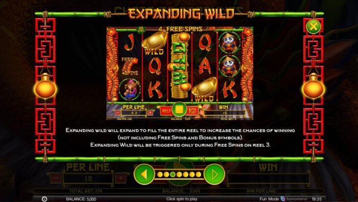 All Online Pokies - Expanding Wild Rules