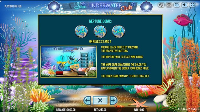Sea Underwater Club by All Online Pokies