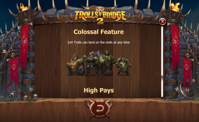 Trolls Bridge 2 by All Online Pokies