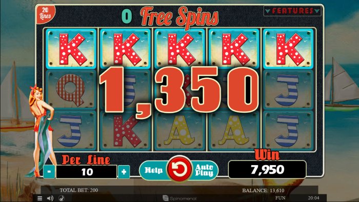 All Online Pokies image of 4 Lucky Pin-Ups