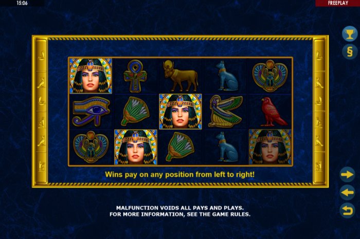 Enchanted Cleopatra by All Online Pokies