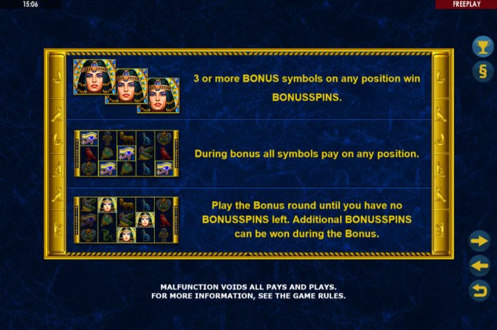 Free Spins Rules by All Online Pokies