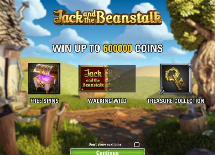 game features - win up to 600000 coins, free spins, walking wild and treasure collection - All Online Pokies