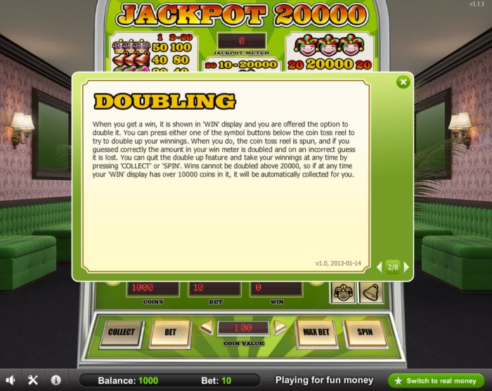 All Online Pokies image of Jackpot 20000