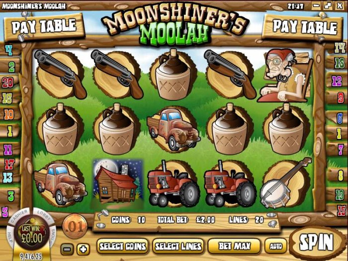 Moonshiner's Moolah screenshot