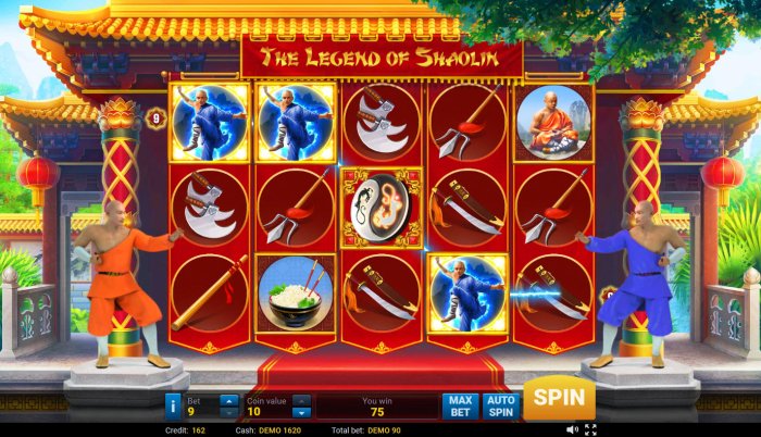 The Legend of Shaolin by All Online Pokies