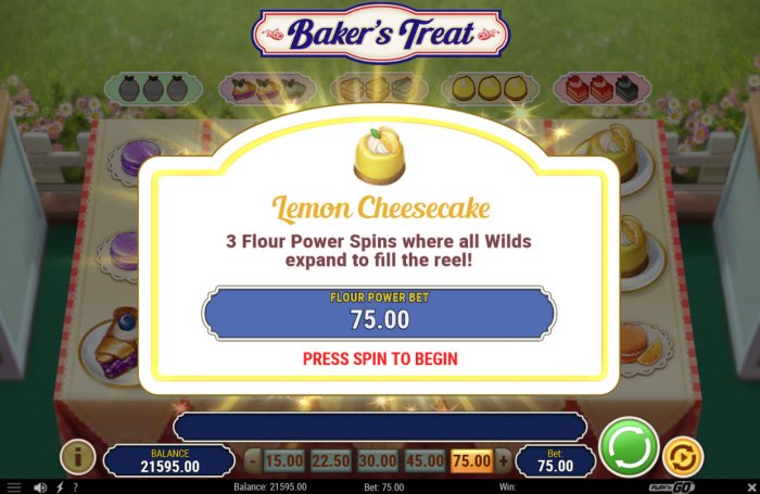 All Online Pokies image of Baker's Treat