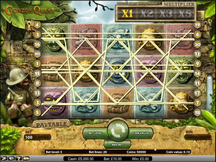 Gonzo's Quest by All Online Pokies