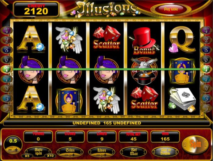 Illusions by All Online Pokies