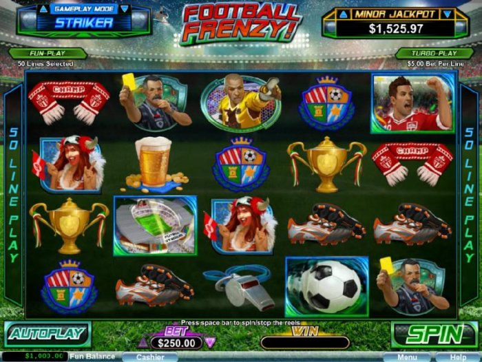 All Online Pokies image of Football Frenzy!