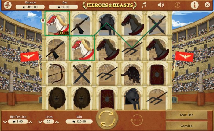 Heroes and Beasts screenshot