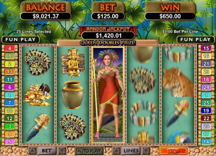 Mayan Queen screenshot